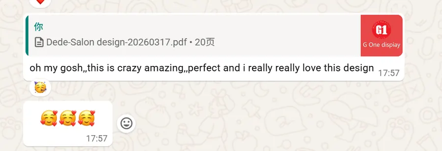 Buyer feedback message