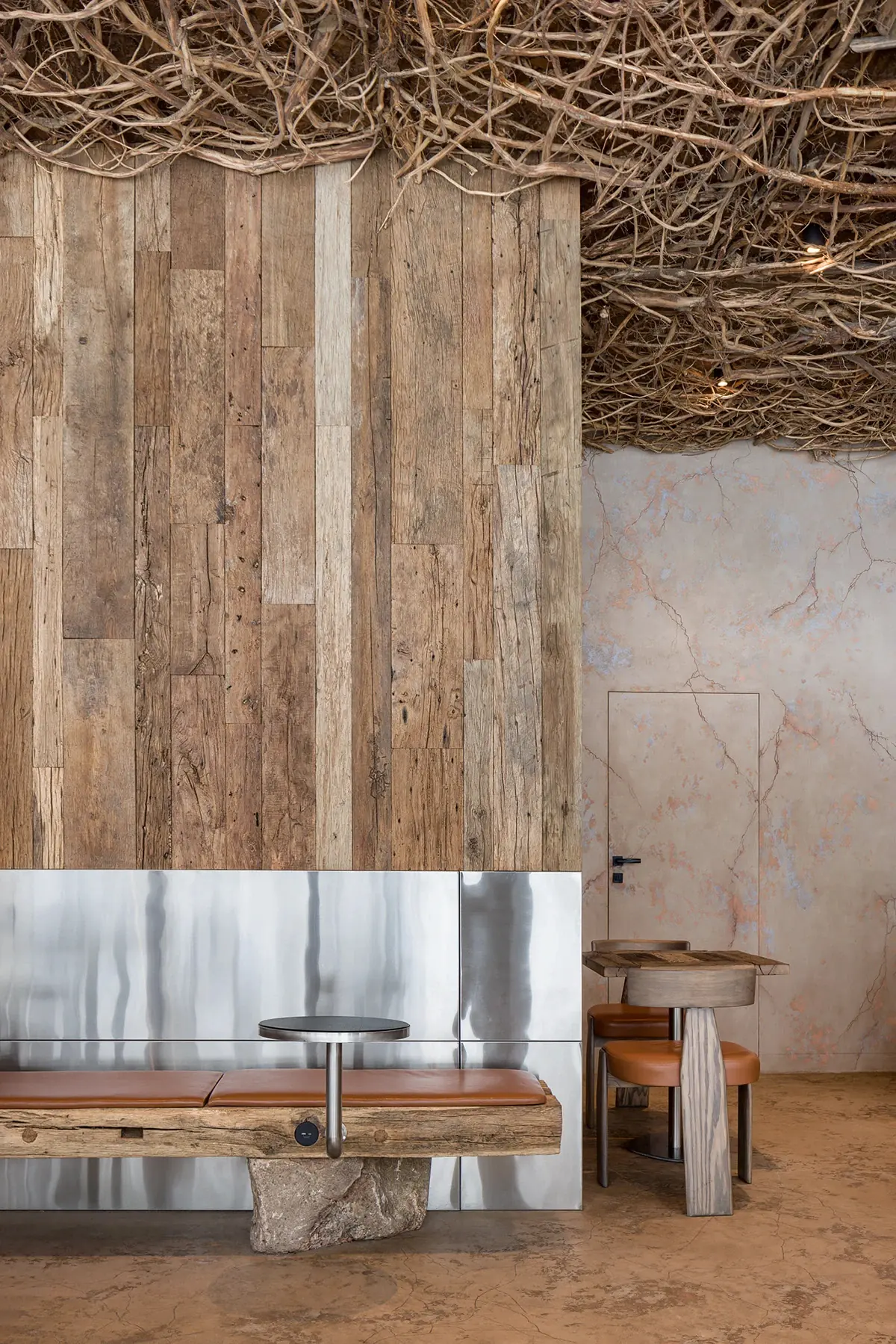 Industrial Takeaway Coffee Bar full project view