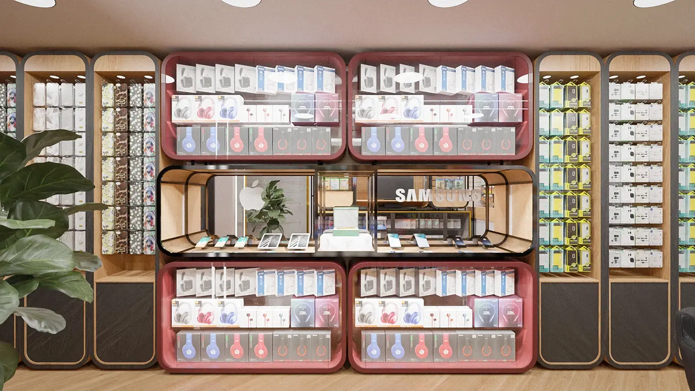 Lifestyle Gadget Display Store full project view