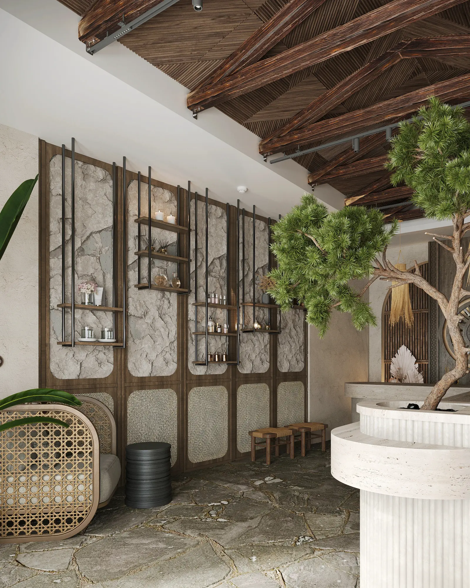 Glam Makeup Display Shop full project view