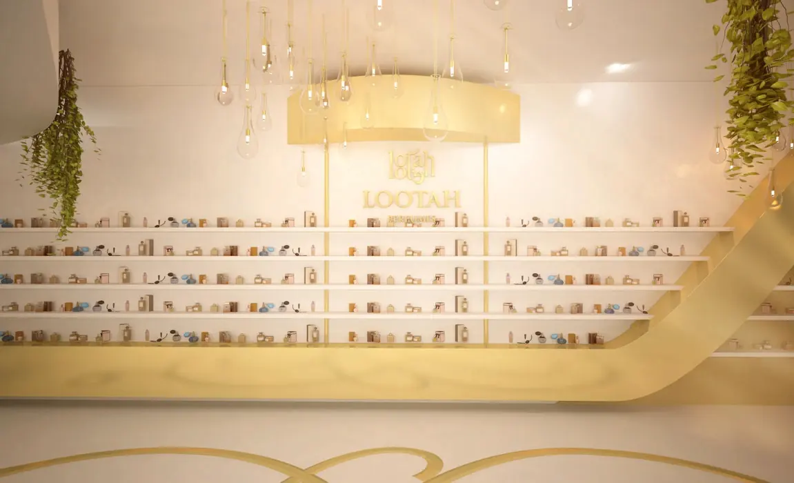 Minimal White Cosmetics Studio full project view