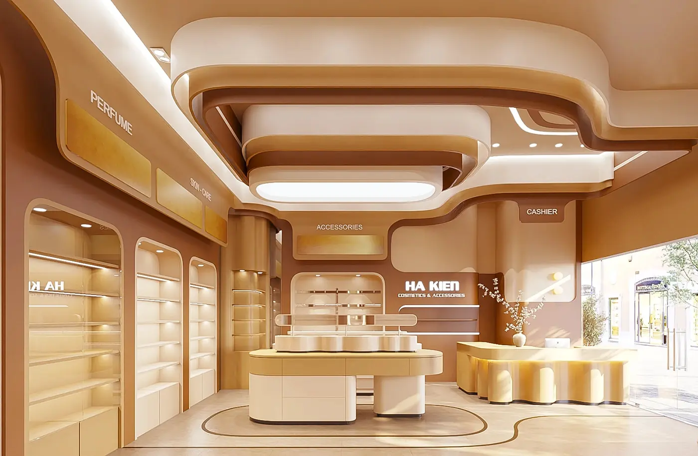 Modern Beauty Consultation Shop full project view