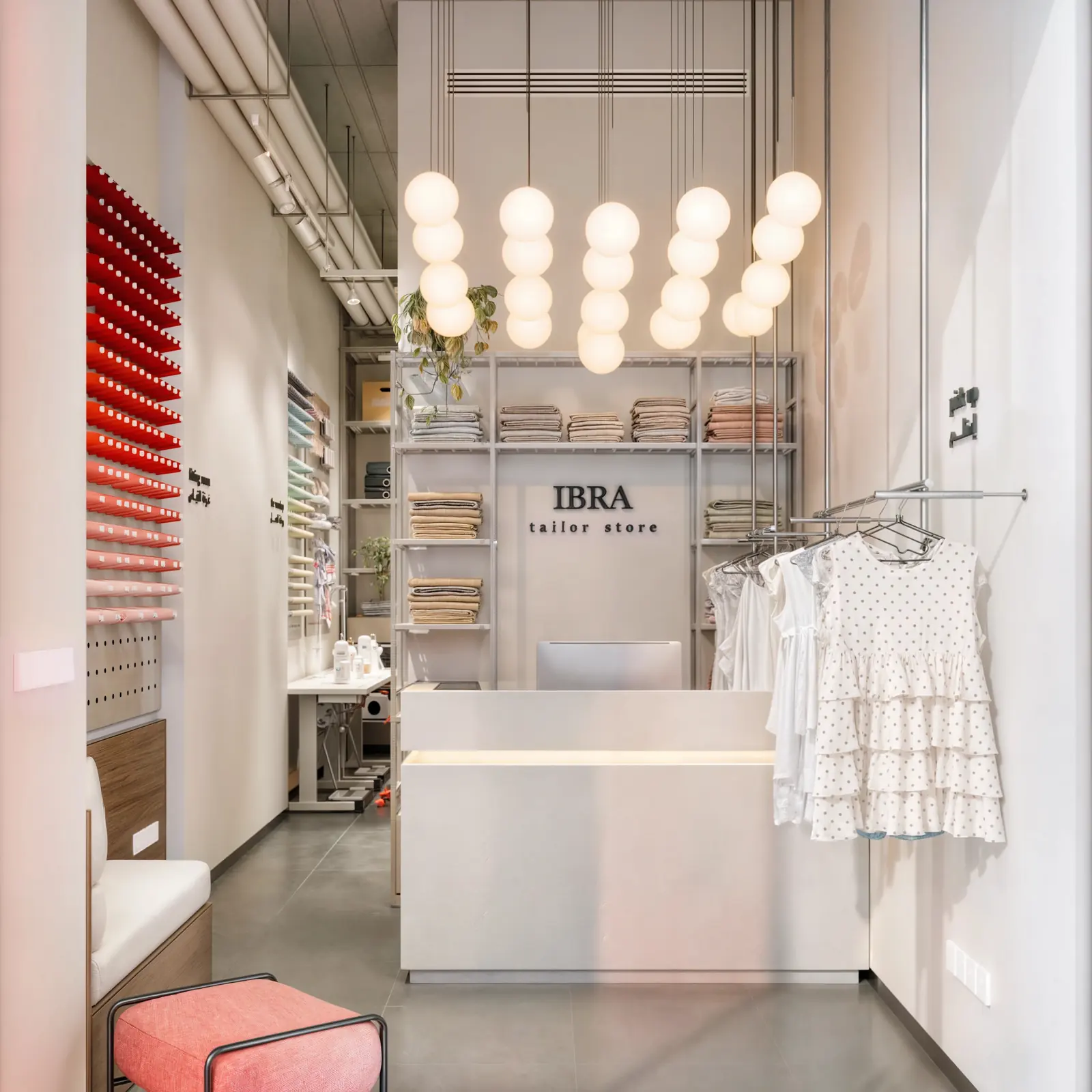 Kids Clothing Display Shop full project view