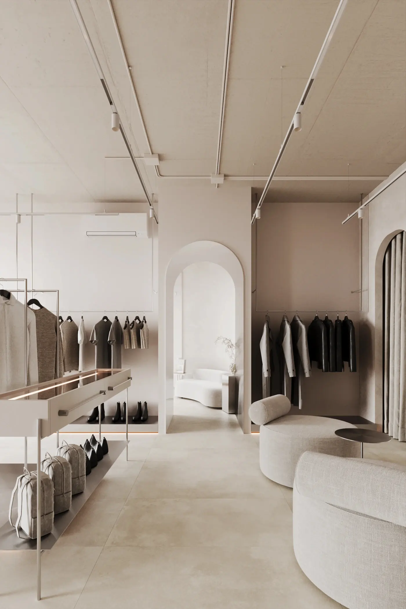 Minimal Fashion Boutique full project view