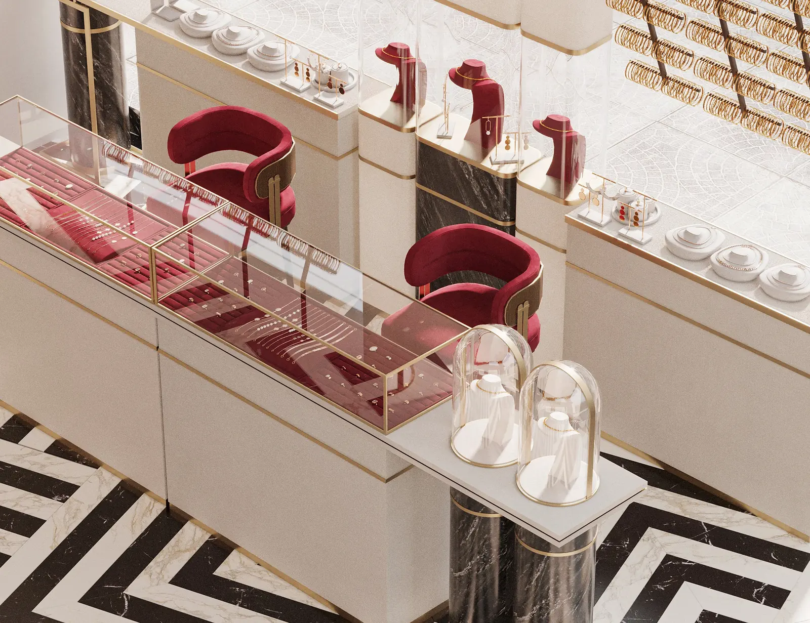 Bright Bridal Jewelry Shop full project view