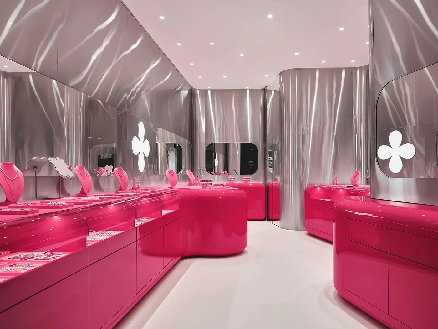 Compact Jewelry Display Store full project view