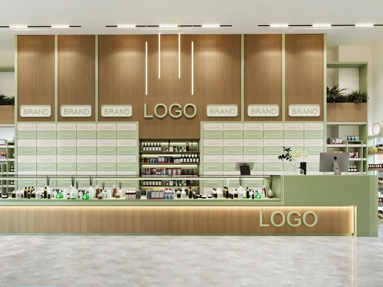 Compact Neighborhood Pharmacy full project view