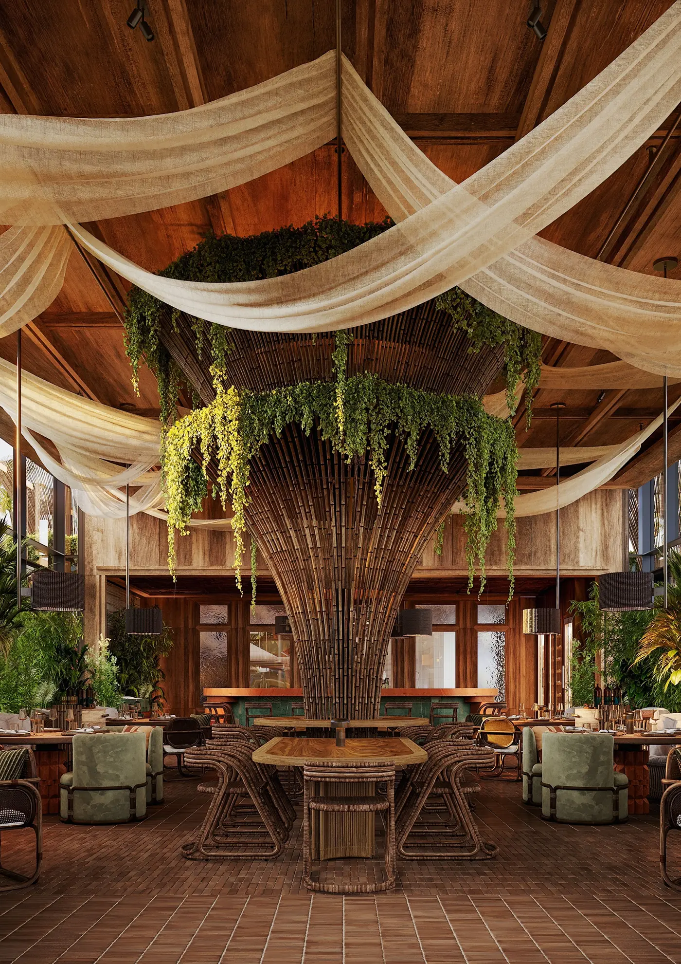 Compact Fast Casual Restaurant full project view