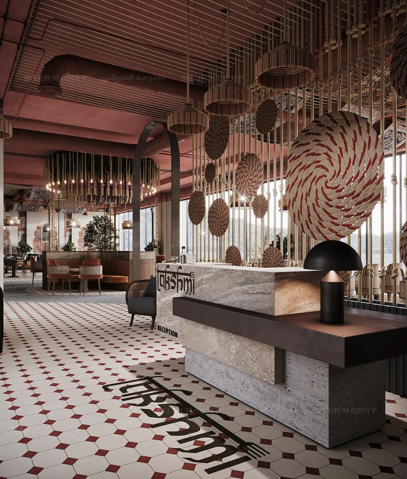 Natural Cafe Restaurant Fitout full project view