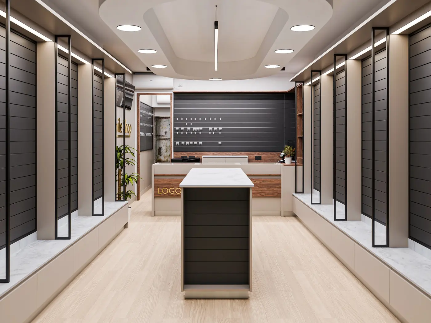 Bright Digital Product Store fixture view
