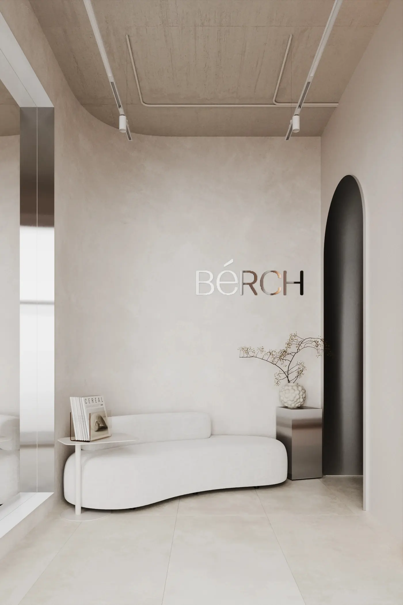 Minimal Fashion Boutique fixture view