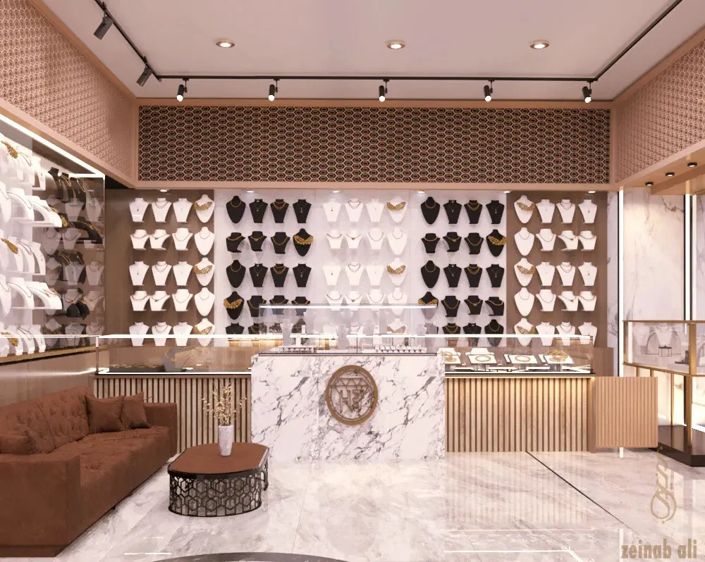Heritage Watch and Jewelry Store fixture view