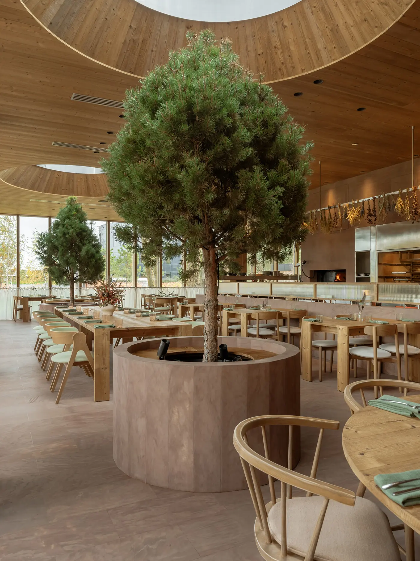 Family Restaurant Fixture Layout fixture view