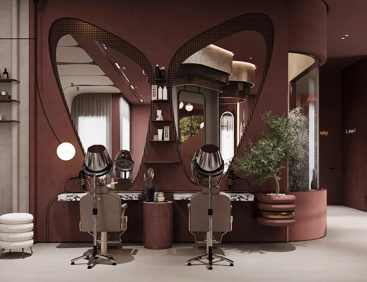 Premium Nail and Beauty Salon fixture view