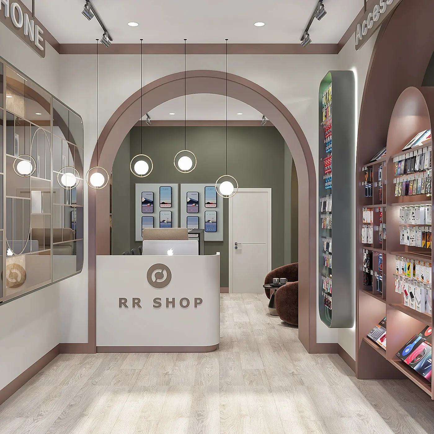Island Display Phone Shop customer experience