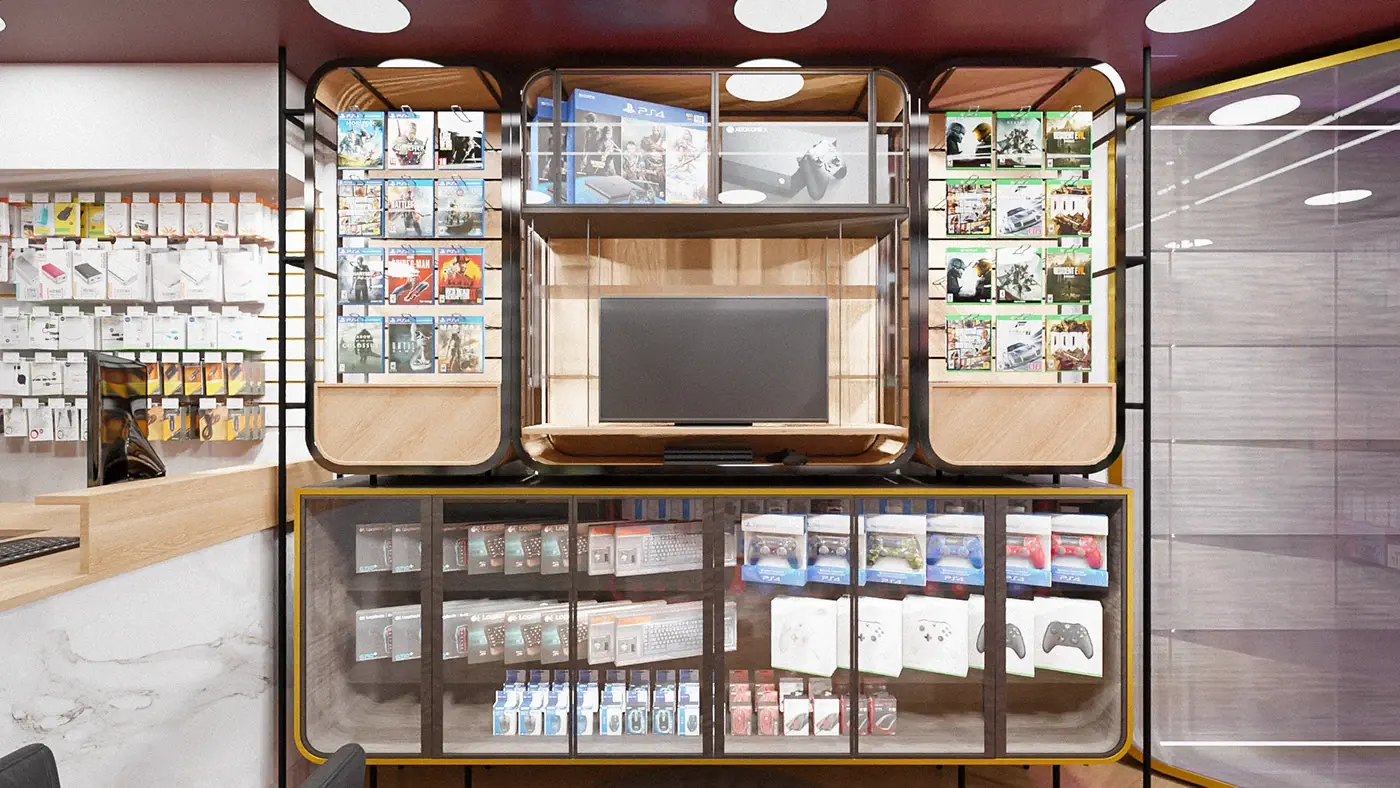 Lifestyle Gadget Display Store customer experience