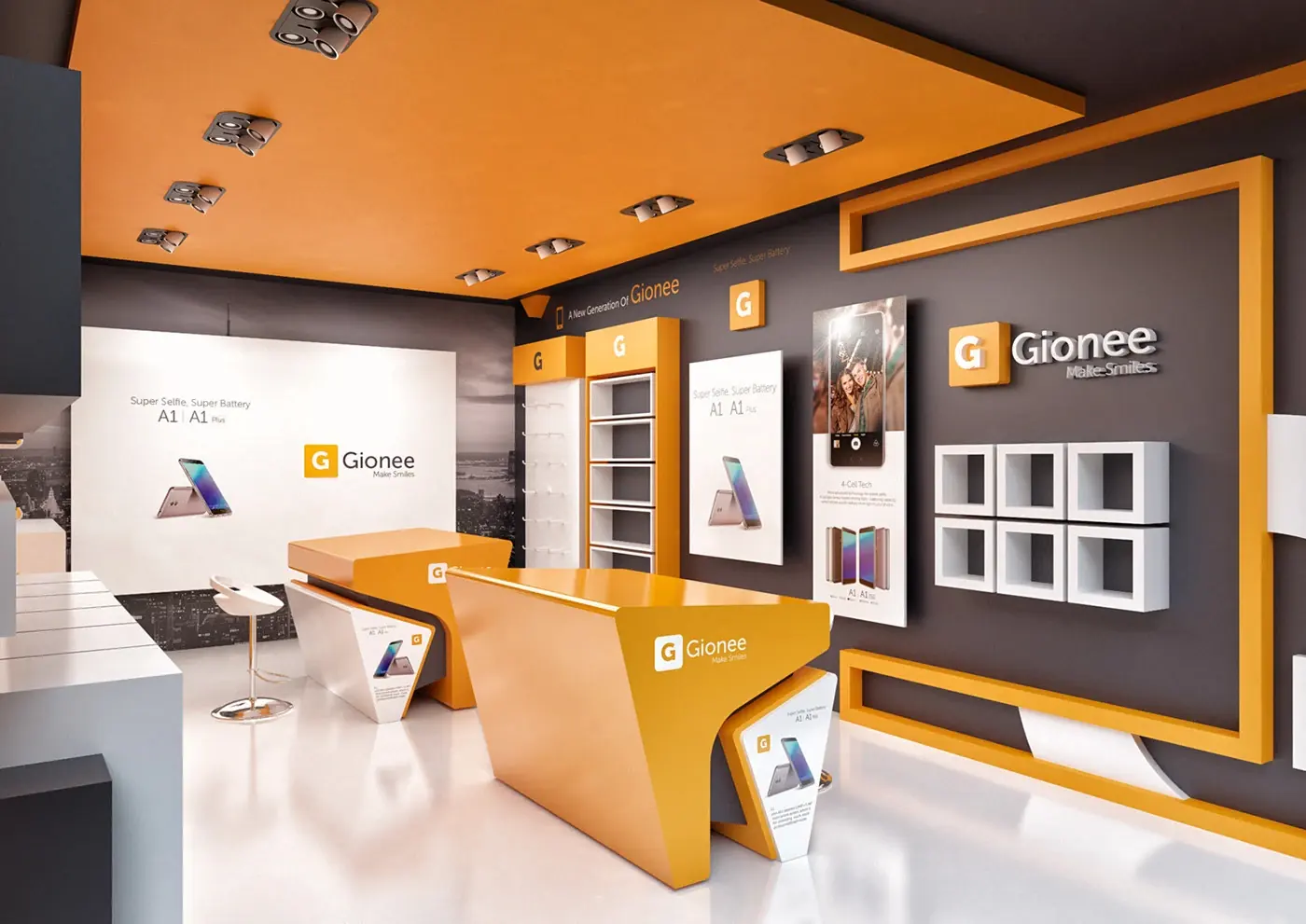 Minimal Electronics Retail Lab customer experience