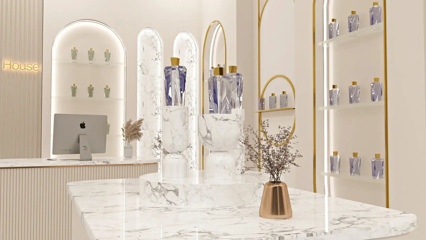 Luxury Perfume Boutique customer experience