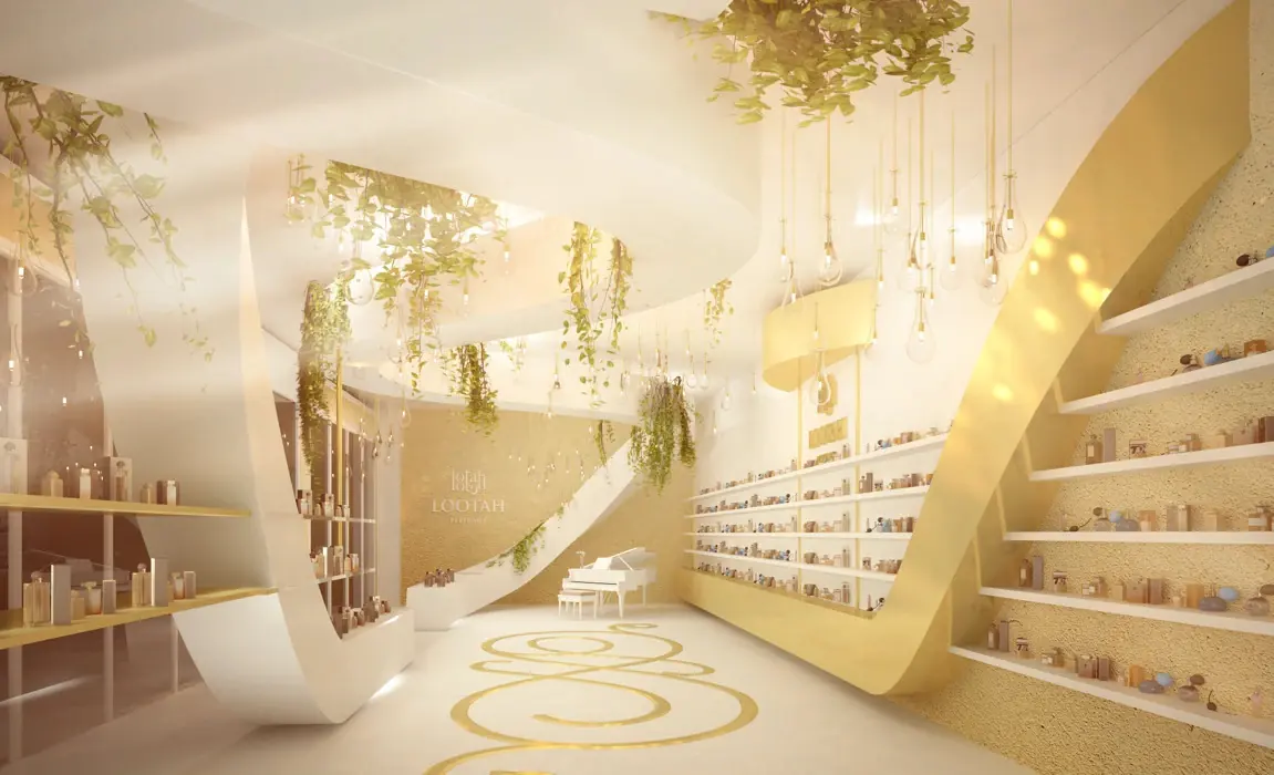 Minimal White Cosmetics Studio customer experience