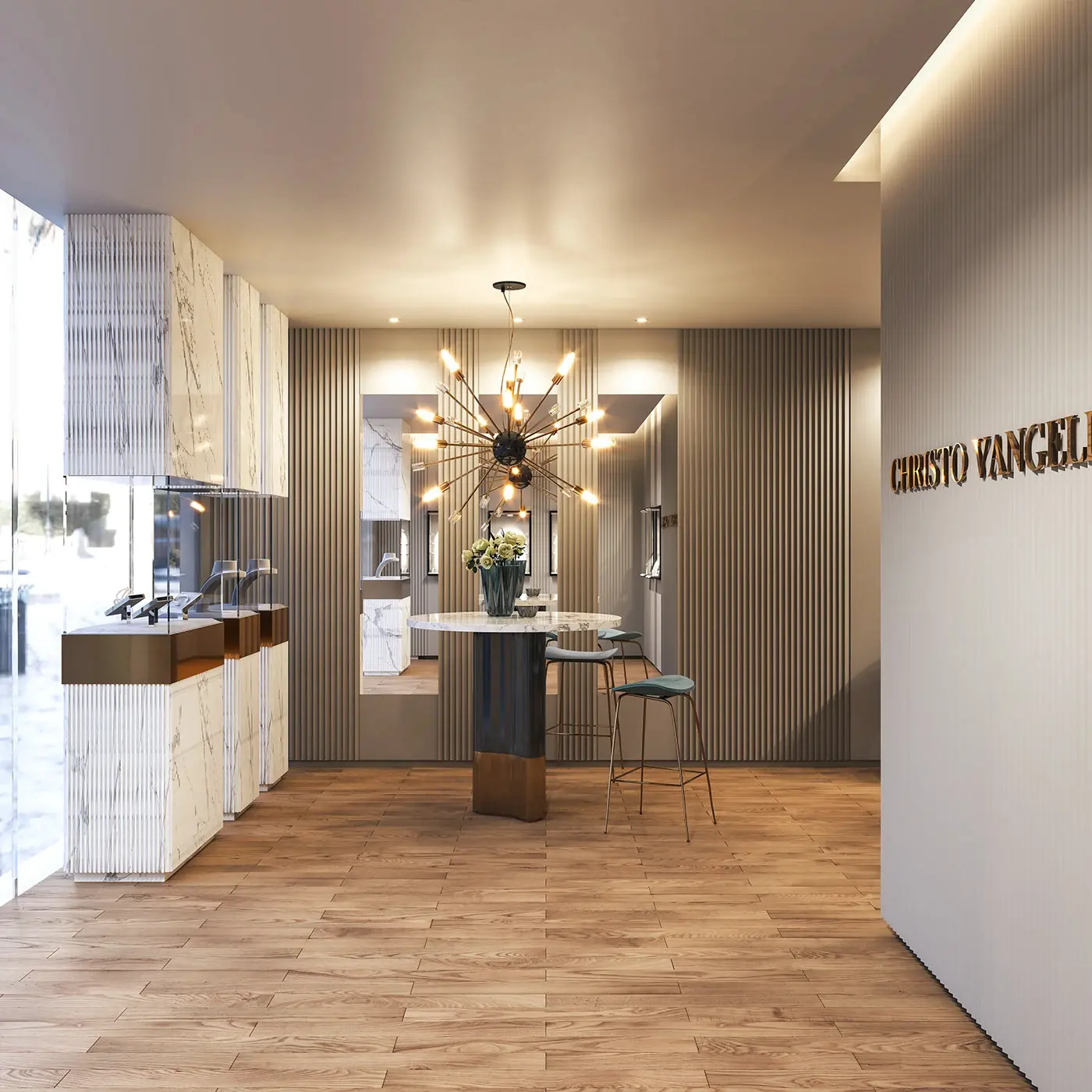 Modern Watch Retail Gallery customer experience