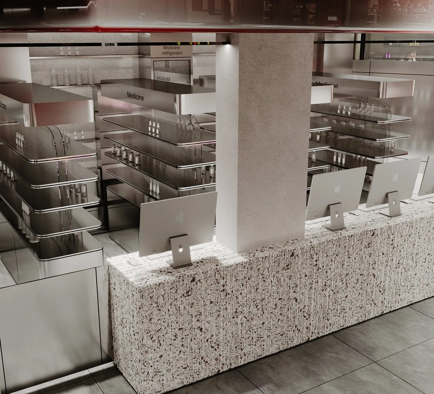 Pharmacy Consultation Counter Store customer experience