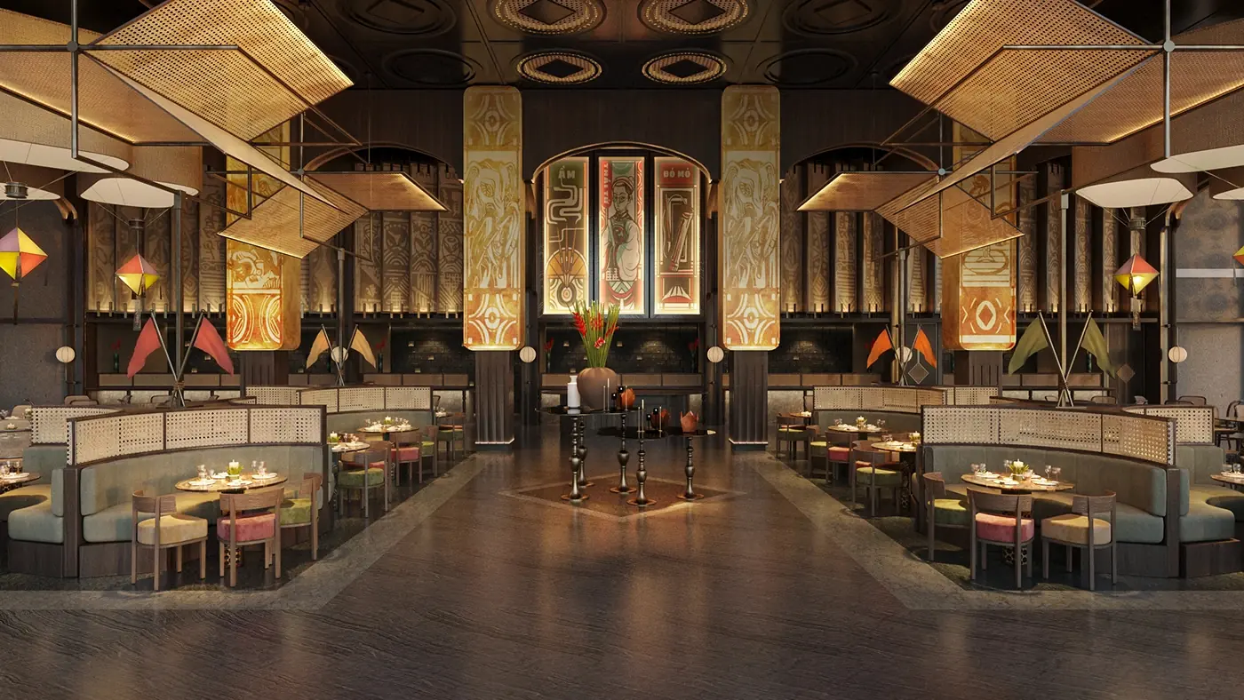 Boutique Hotel Dining Area customer experience