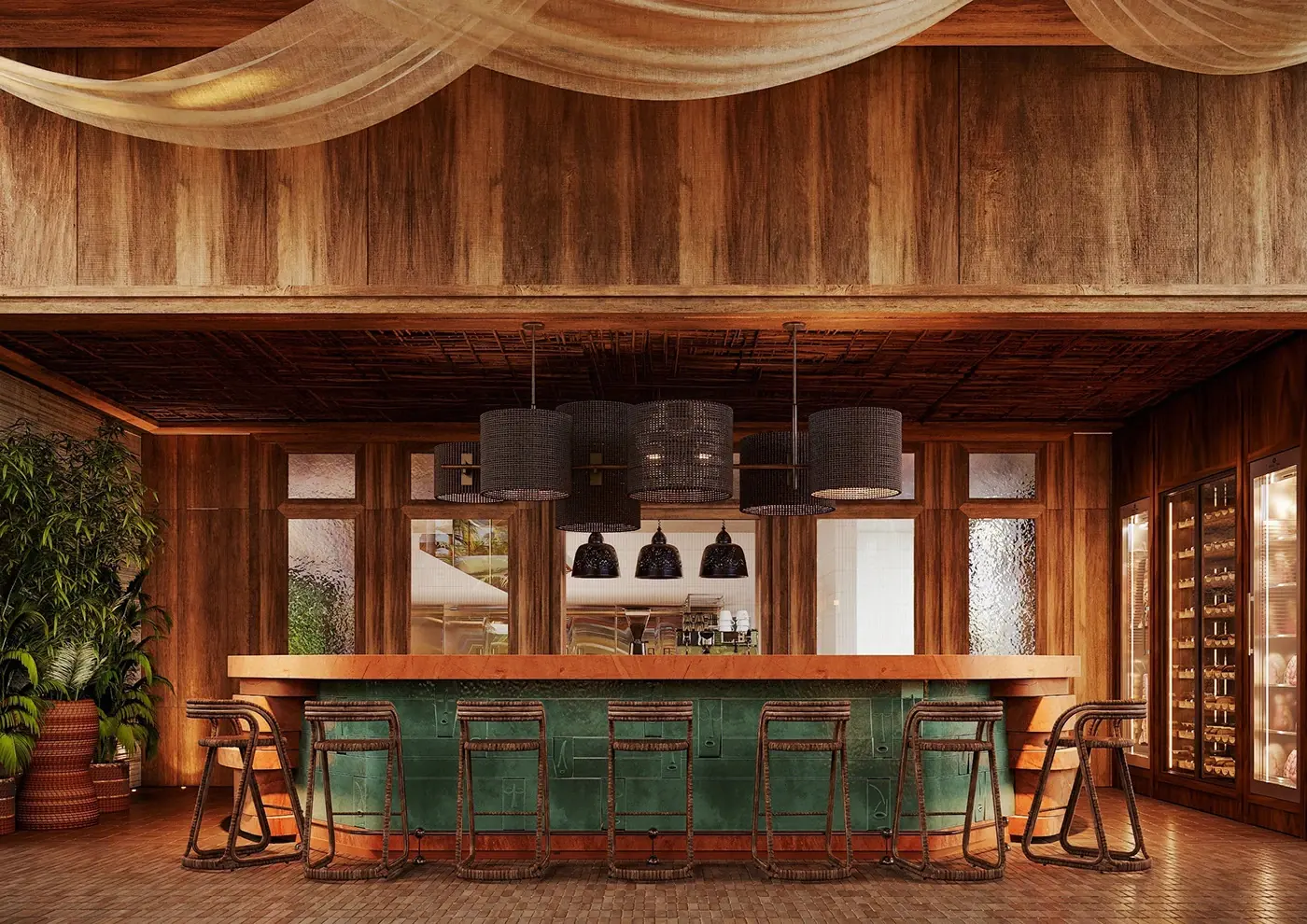 Compact Fast Casual Restaurant customer experience
