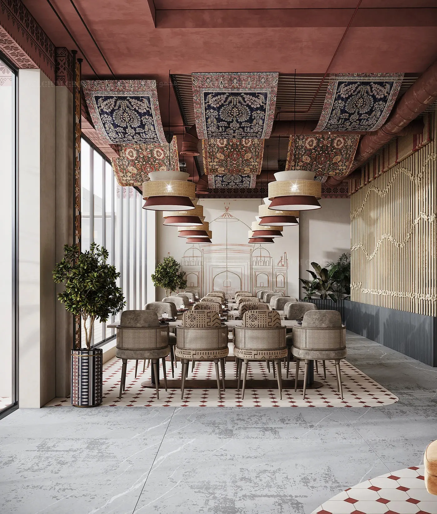 Natural Cafe Restaurant Fitout customer experience