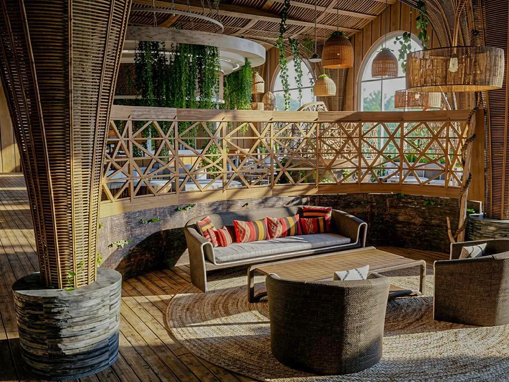 Urban Restaurant Bar Counter customer experience