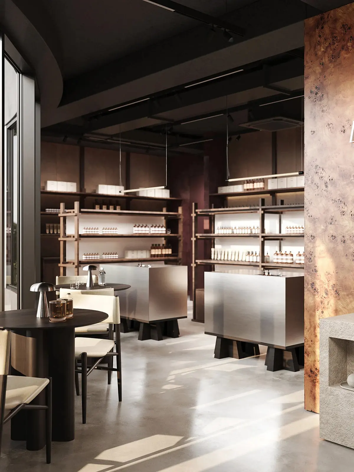 Fashion Hair Salon Retail Wall customer experience