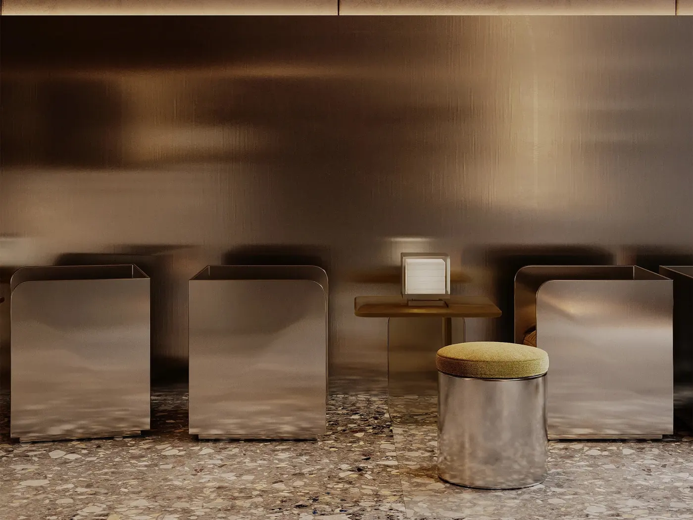 Compact Bakery Display Cafe customer experience