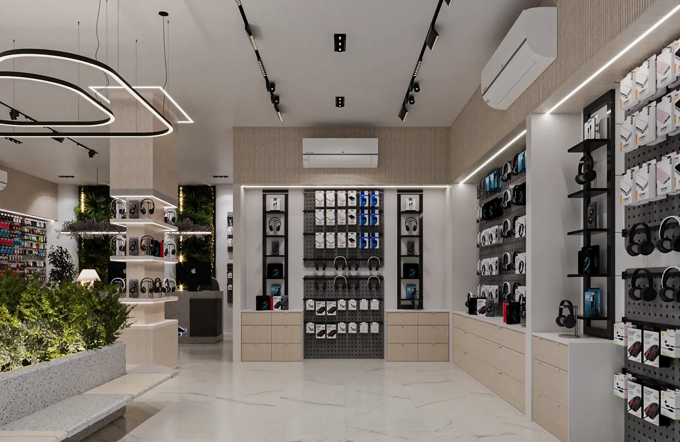 Clean Smartphone Experience Store feature display