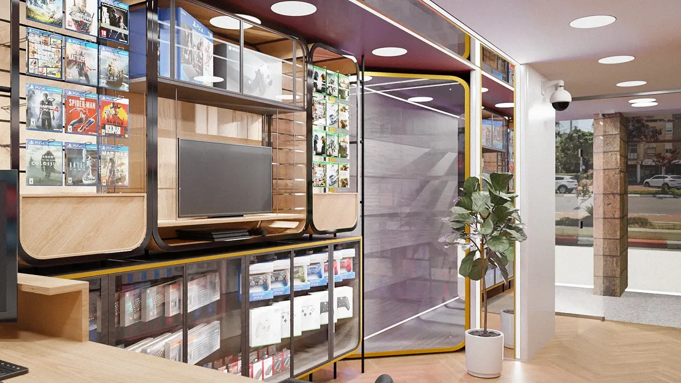 Lifestyle Gadget Display Store feature display