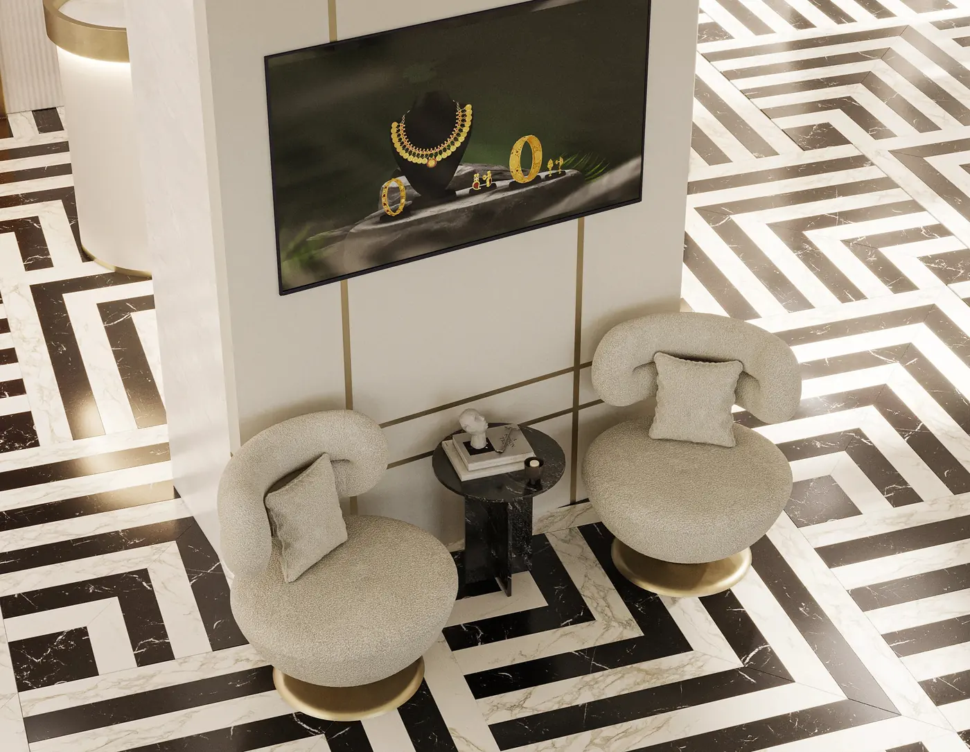 Bright Bridal Jewelry Shop feature display