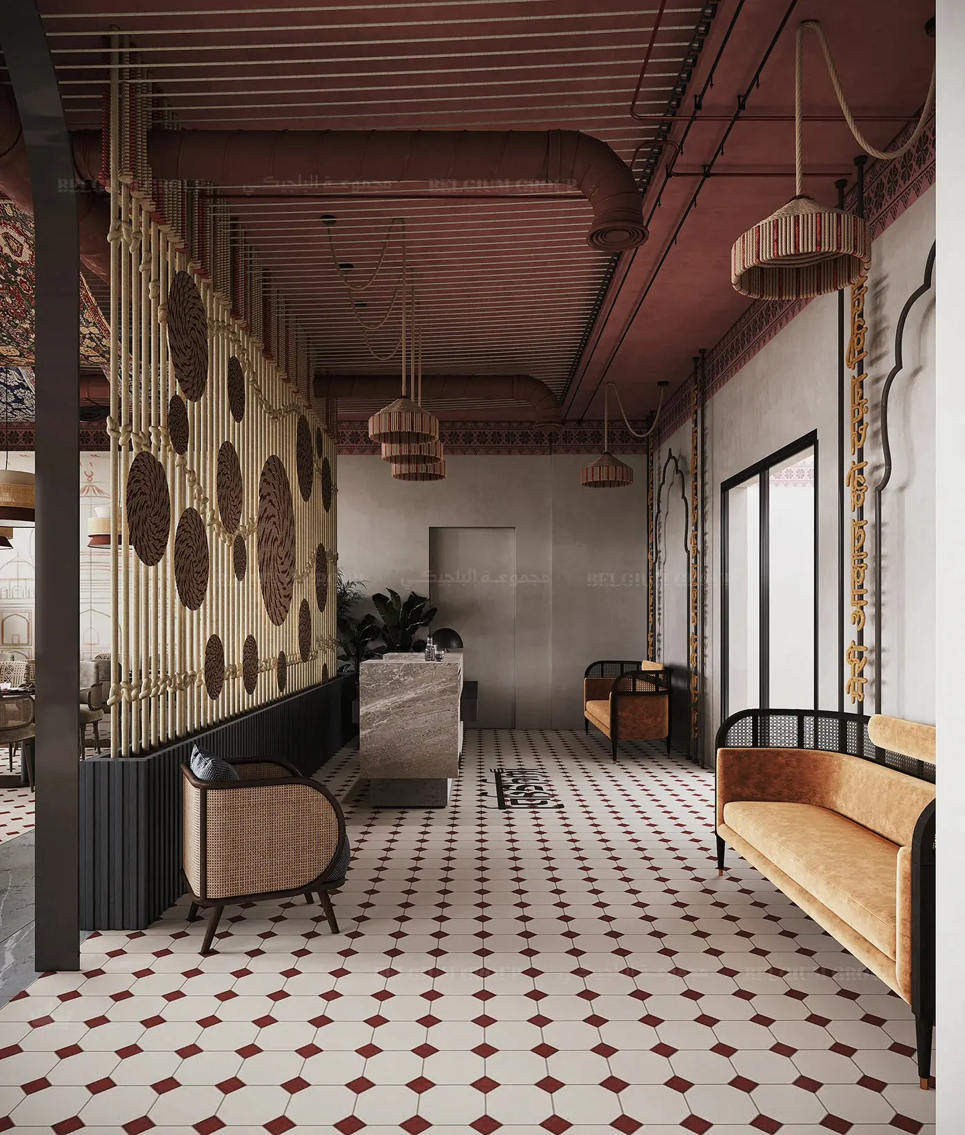 Natural Cafe Restaurant Fitout feature display