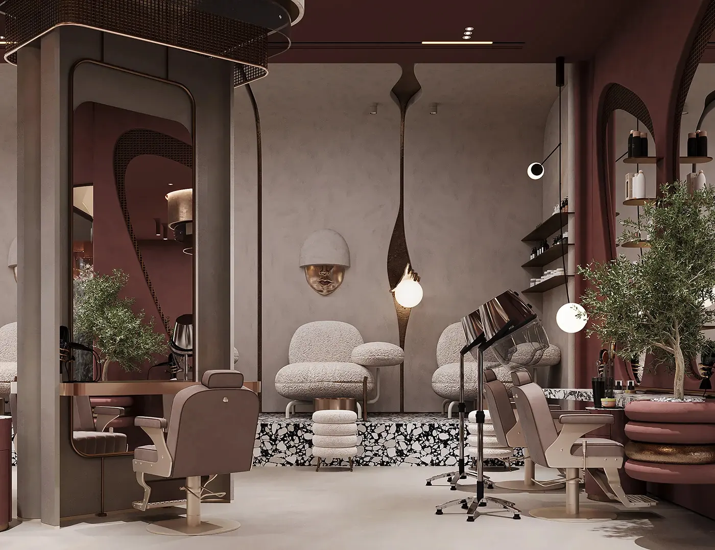 Premium Nail and Beauty Salon feature display