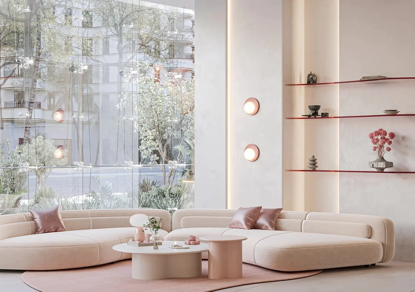 Soft Neutral Beauty Spa feature display