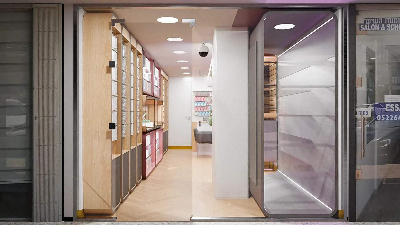 Lifestyle Gadget Display Store fixture view