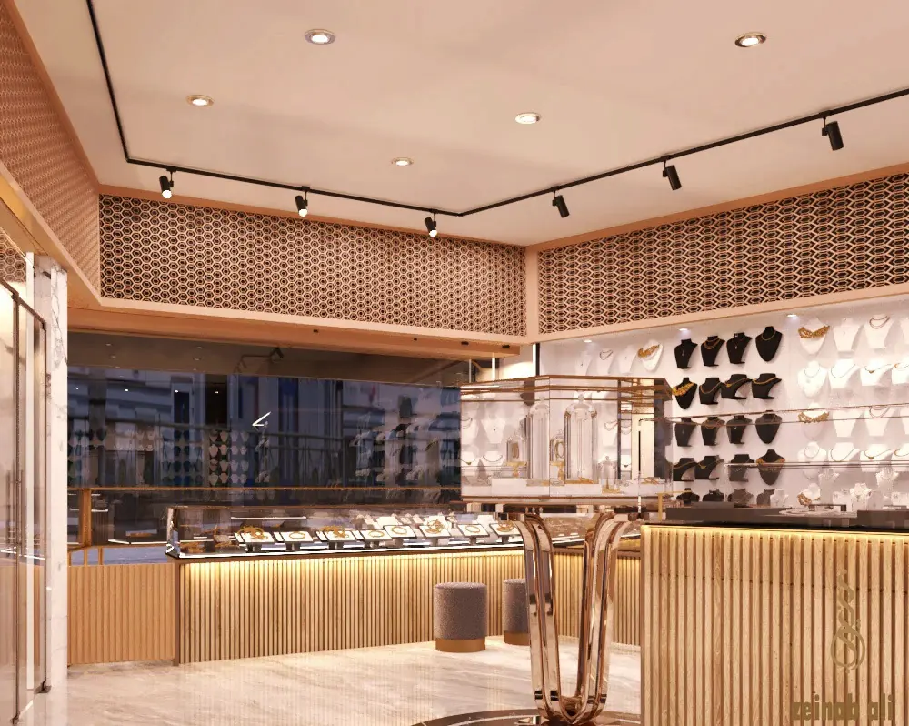 Heritage Watch and Jewelry Store fixture view