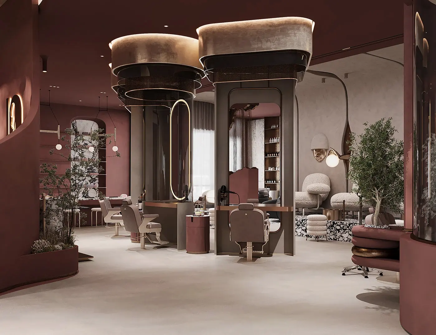 Premium Nail and Beauty Salon fixture view